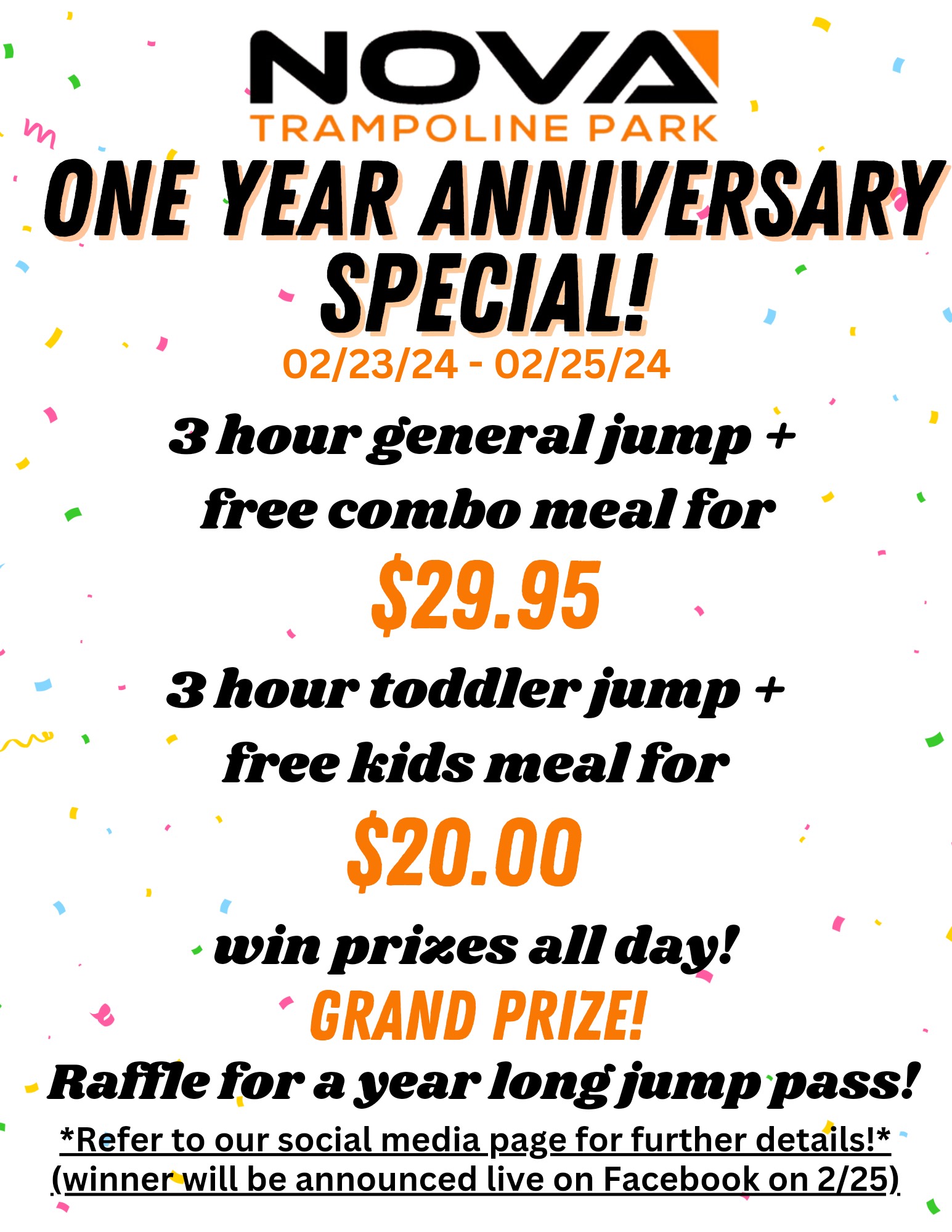 Tickets for Nova Trampoline Park Buy Online Wyoming, PA