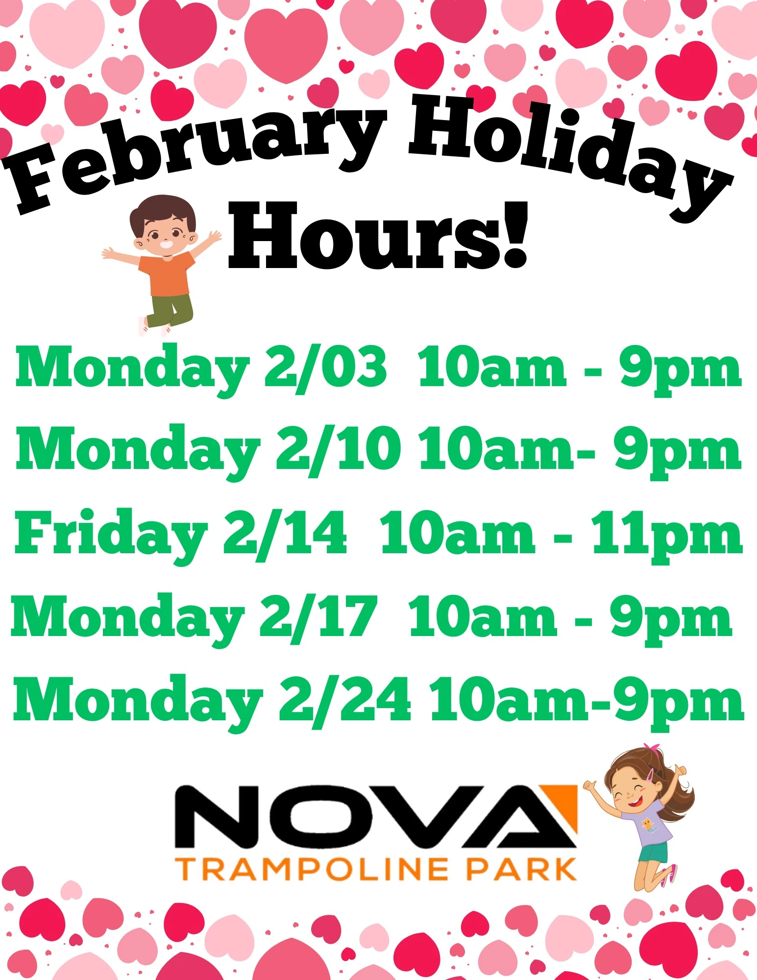 Tickets for Nova Trampoline Park | Buy Online | Wyoming, PA